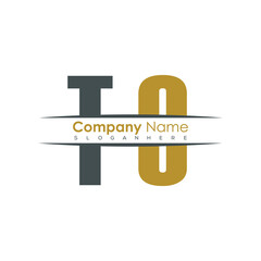 initial monogram letter logo with creative design.