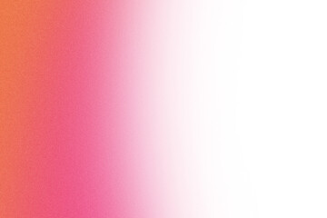 Abstract pink and orange gradient with black edge.