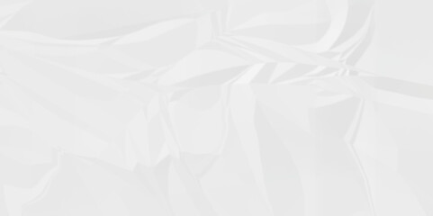 White crumple obsolete billboard rumple. wrinkle ripped creased white crumple aged closeup craft document grunge recycling paper background.	