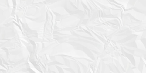 White crumple obsolete billboard rumple. wrinkle ripped creased white crumple aged closeup craft document grunge recycling paper background.	
