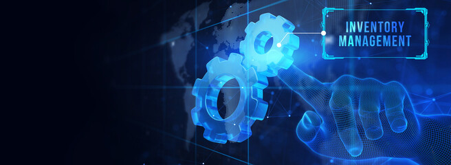 Business, Technology, Internet and network concept. Enterprise Resource Planning  Corporate Company Management. 3d illustration