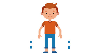 Casual boy character constructor for creating animated male avatars used in youth-themed explainer videos gaming content educational media and motion graphic projects