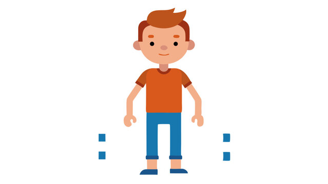 Casual boy character constructor for creating animated male avatars used in youth-themed explainer videos gaming content educational media and motion graphic projects