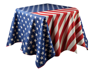 American Flag Tablecloth: Patriotic Table Decor