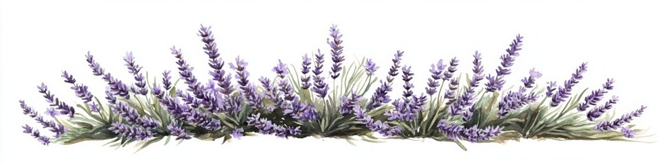 Lush Lavender Blossoms