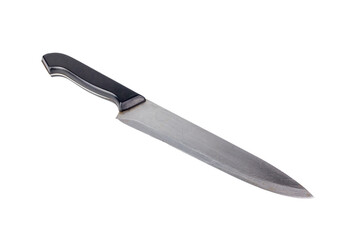 Kitchen knife isolated on a white background.