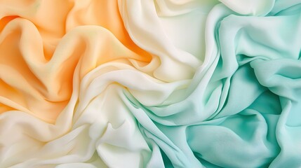 Fototapeta premium Artistic soft watercolor green background abstract brush stroke design vibrant color palette