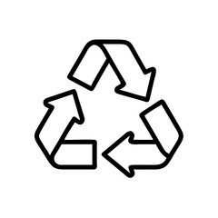 Recycle Symbol Icon Design