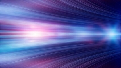 Blur blue color fast speed motion effect abstract for advertising background, modern digital dynamic pattern design with futuristic technology style for promotional visual content