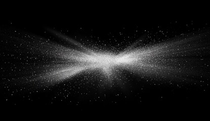 Abstract light burst effect