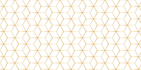 Naklejka premium Vector seamless pattern with hexagon square cube geometric pattern shapes grid metal element texture design. abstract tiles gradient science web tech connection triangle diamond honeycomb. 
