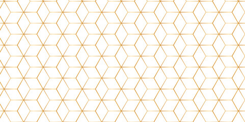 Vector seamless pattern with hexagon square cube geometric pattern shapes grid metal element texture design. abstract tiles gradient science web tech connection triangle diamond honeycomb.	
