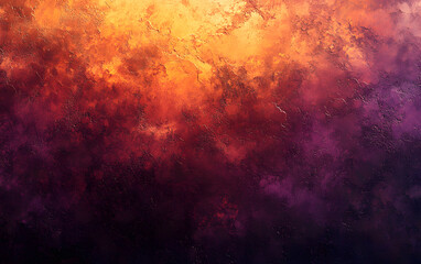 Naklejka premium Intense red and orange cloudy sky