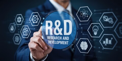 Research and development process illustrated.