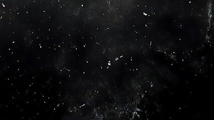 Dark Abstract Background with Scattered Particles