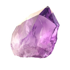 Fototapeta premium Amethyst geode crystal purple gemstone rough natural mineral rock specimen