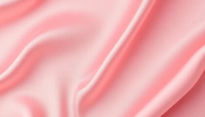 Obraz premium Smooth, soft, delicate pink fabric drapes