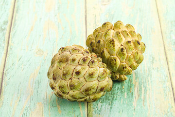 Ripe sweet juicy anona fruit