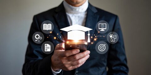 Digital graduation, a mobile learning experience.