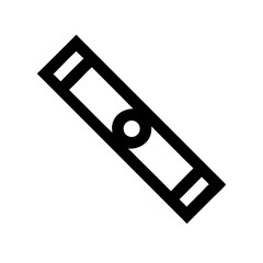 Spirit Level for Surface Alignment Icon Design