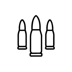 Three Bullets Icon Design