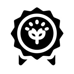 Vineyard Quality Seal Badge Icon Design