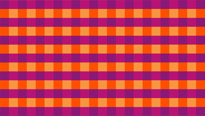 Sunset-inspired gingham patterns shine in soft, versatile wallpaper backgrounds.