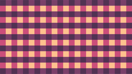 Sunset tones give gingham wallpaper a timeless decorative backgrounds appeal.