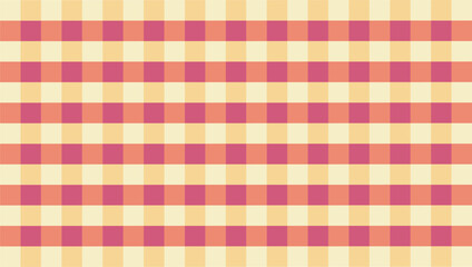 Transform your space with sunset-hued gingham wallpaper and soothing backgrounds.