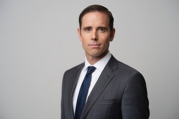 Businessman headshot looking at the camera