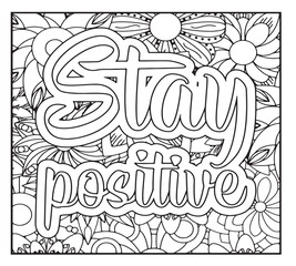 Motivational Quotes Coloring Pages For KDP