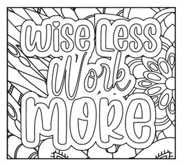 Motivational Quotes Coloring Pages For KDP