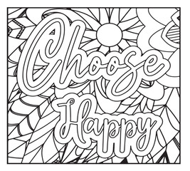 Motivational Quotes Coloring Pages For KDP