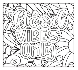 Motivational Quotes Coloring Pages For KDP