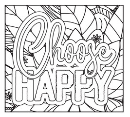 Motivational Quotes Coloring Pages For KDP