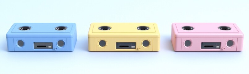 Obraz premium Colorful Compact Device