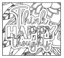 Motivational Quotes Coloring Pages For KDP