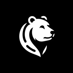 The Bear Head Logo Symbol Icon