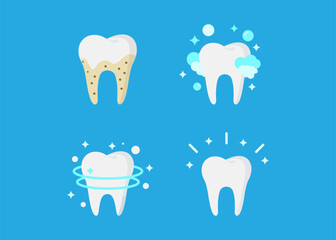 Dental care icon stock illustration