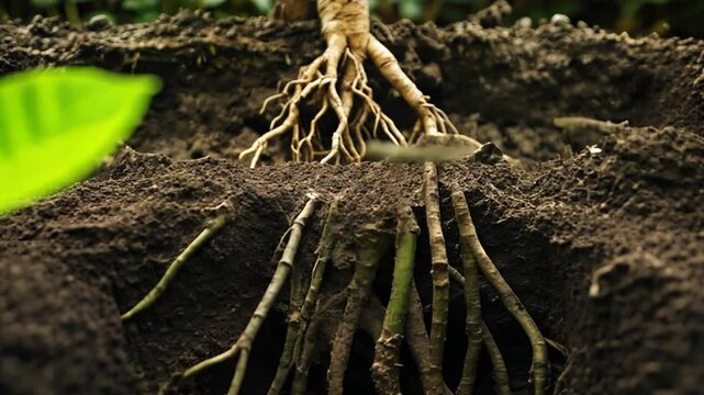 Revealing Root System: Exploration of Interconnectedness Beneath the Earth Surface