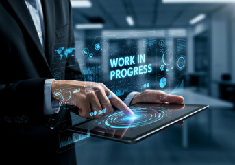 Work in Progress background