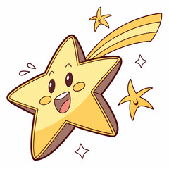 funny cartoon star