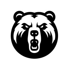 The Bear Head Logo Symbol Icon