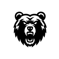 The Bear Head Logo Symbol Icon