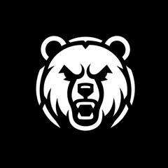 The Bear Head Logo Symbol Icon