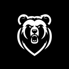 The Bear Head Logo Symbol Icon