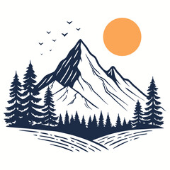 Create a bold, vector illustration of a 2D background featuring four distinct geometric shapes with thick outlines.  Design should be suitable for a modern, graphic design project.