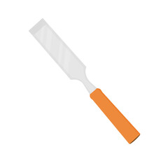 vector of wood chisel tool for special wood carving