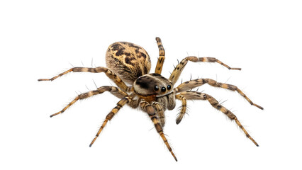 Obraz premium Spider isolated on white background