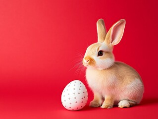 Easter Bunny Egg Red Studio